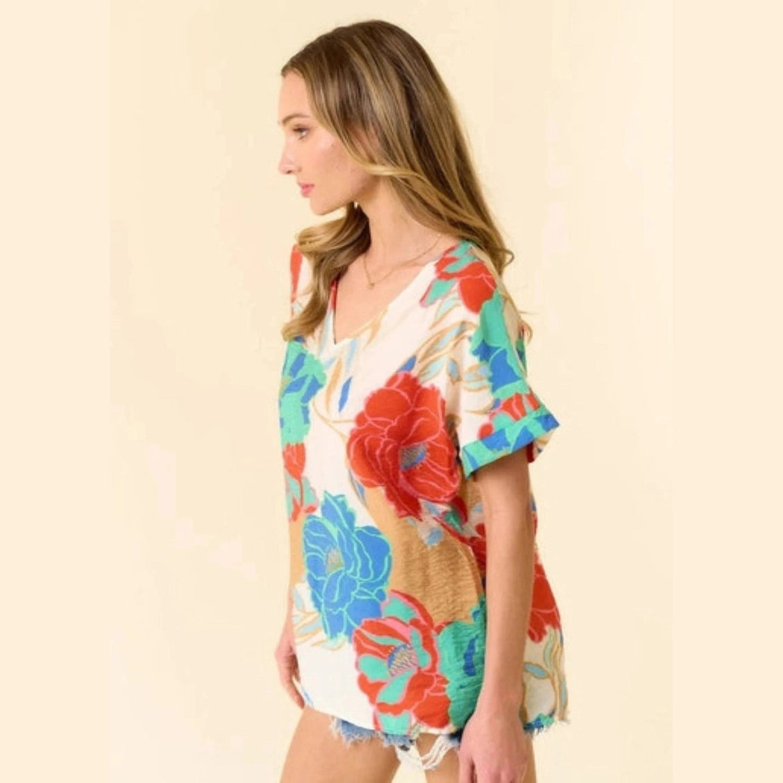 Amalfi Floral Top