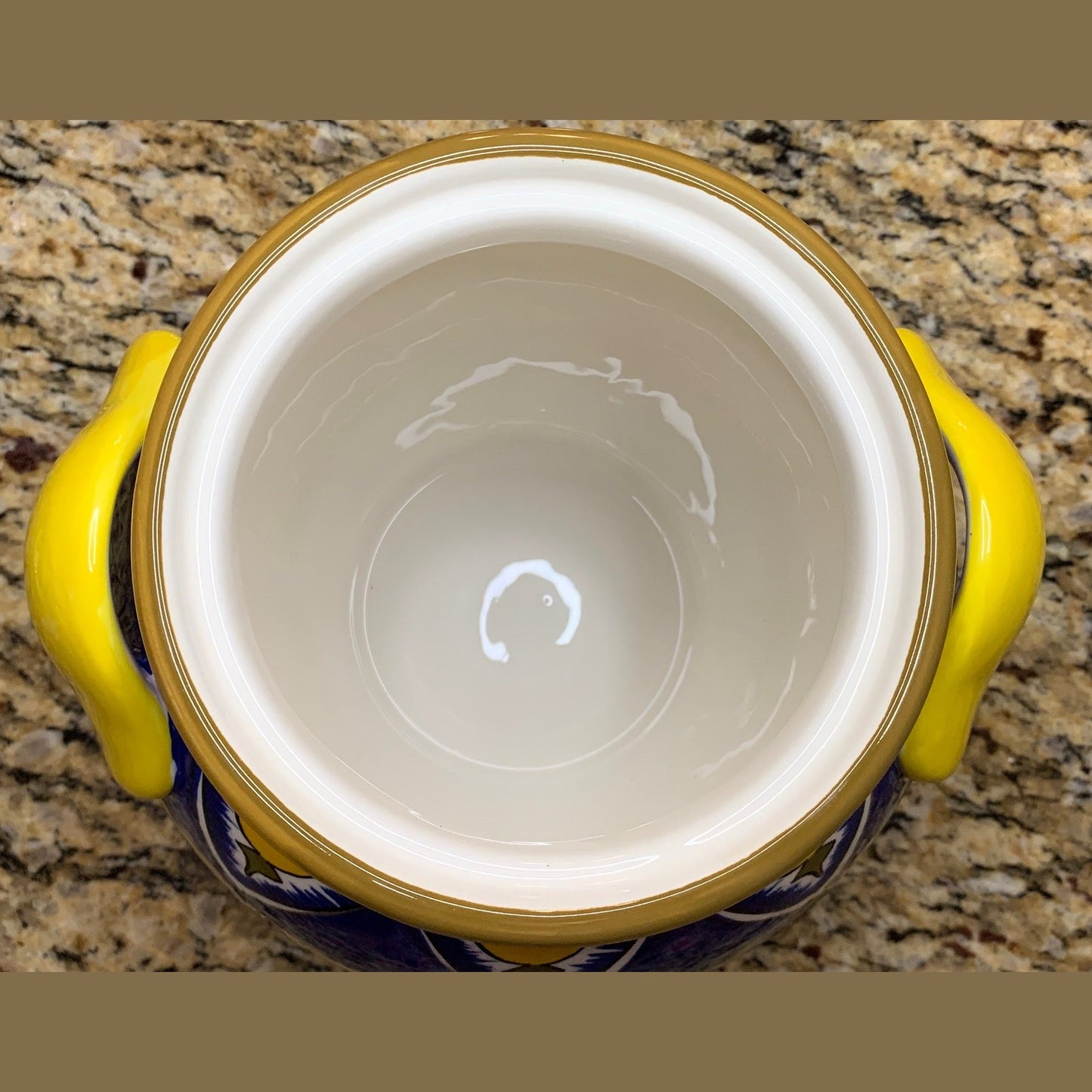 Lemon Biscotti Jar