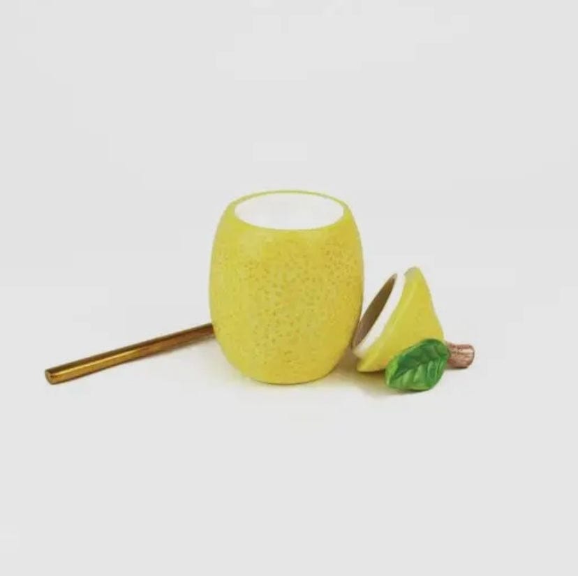 Amalfi Lemon Decorative Jar