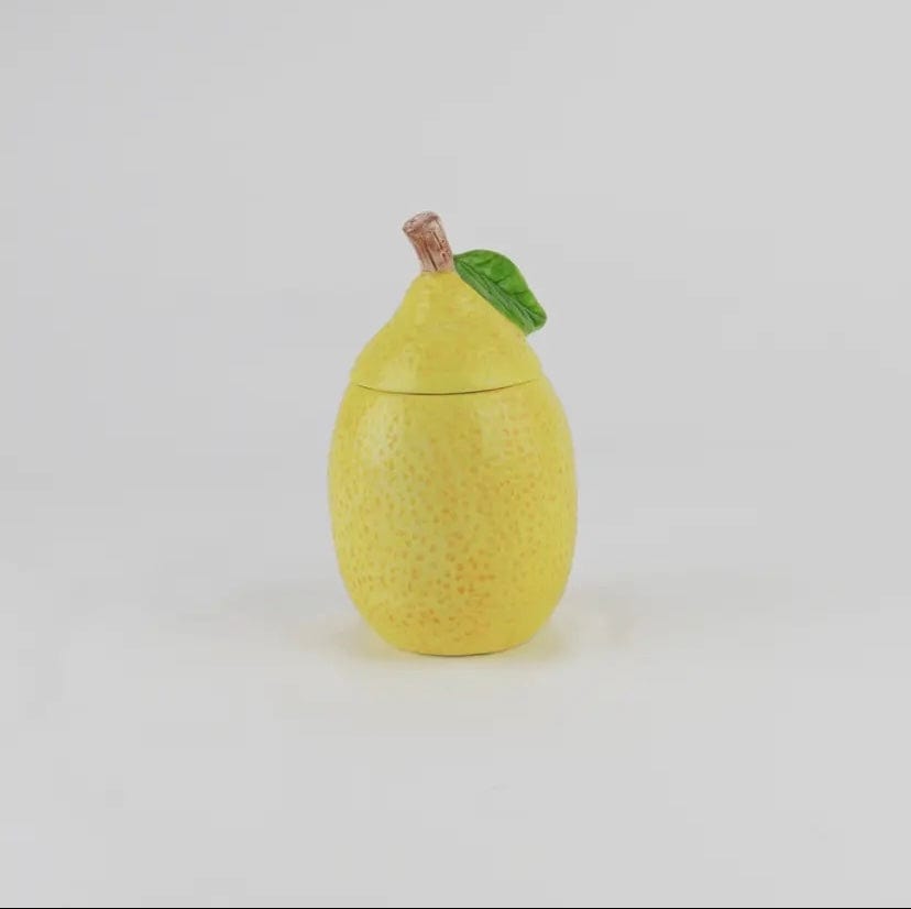 Amalfi Lemon Decorative Jar