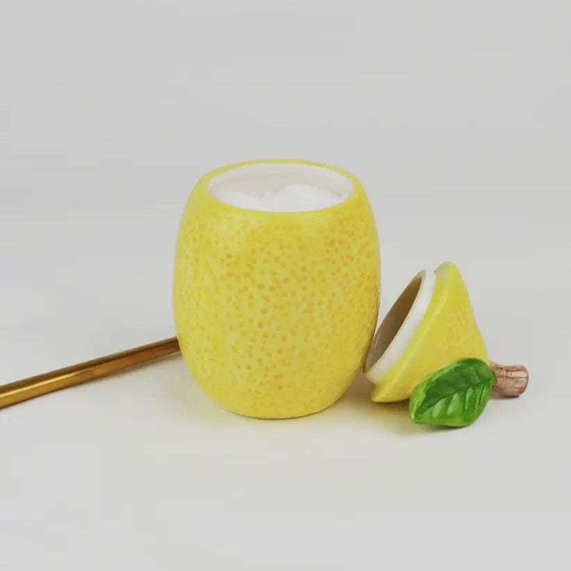 Amalfi Lemon Decorative Jar