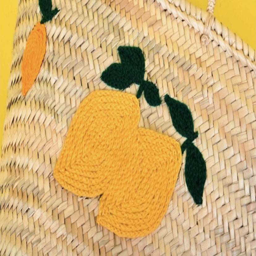 Lemon Italian Beach Bag