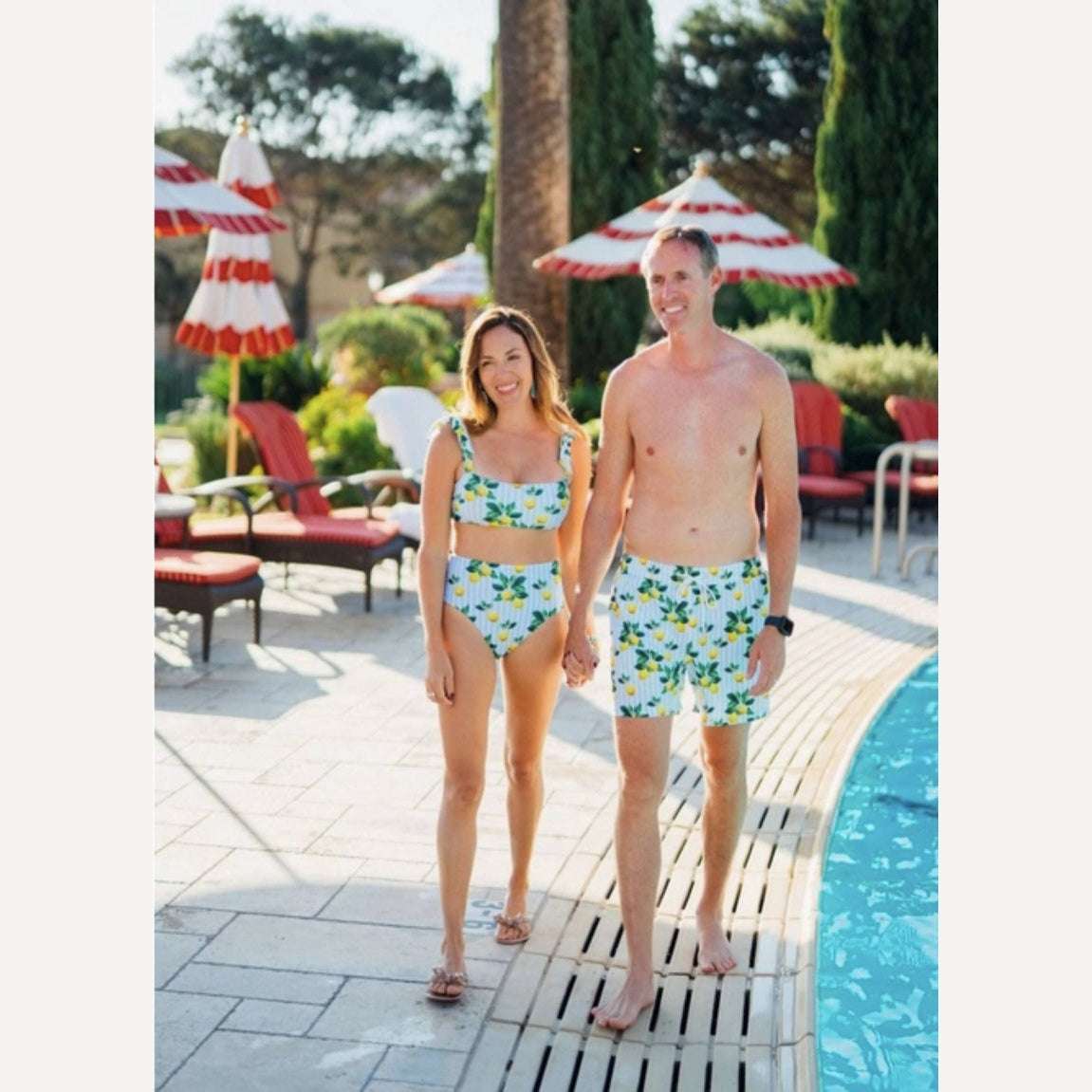 Amalfi Coast Lemon Swim Shorts