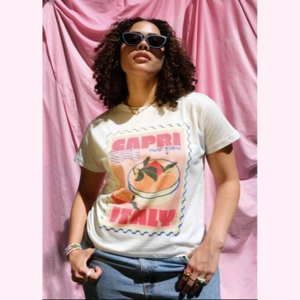 Capri Italy Graphic T-Shirt