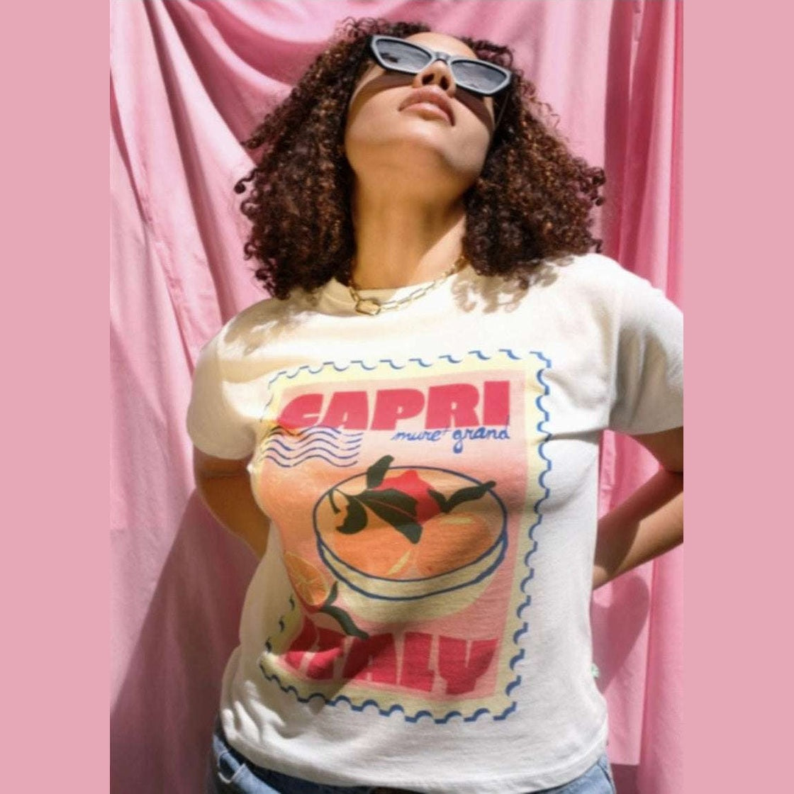 Capri Italy Graphic T-Shirt
