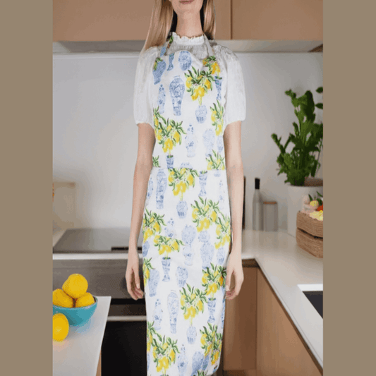 Amalfi Lemon Ginger Apron
