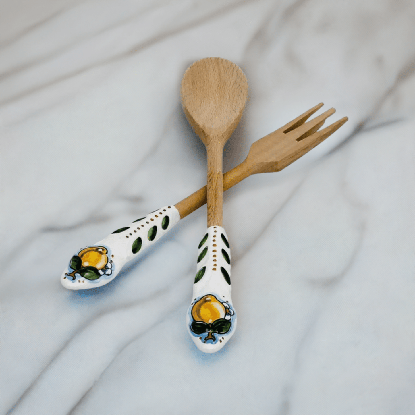 Positano Lemon Kitchen Utensil Set