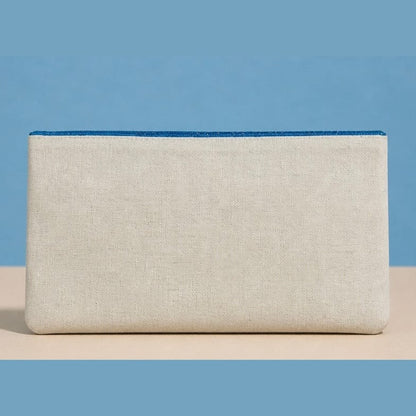 Blue Amalfi Lemon Beaded Clutch