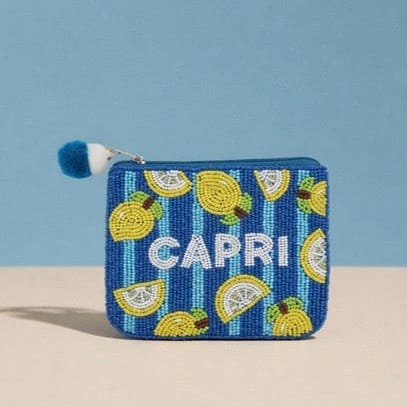 Capri Beaded Coin Purse