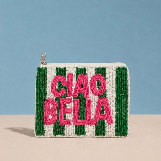 Ciao Bella Beaded Coin Purse