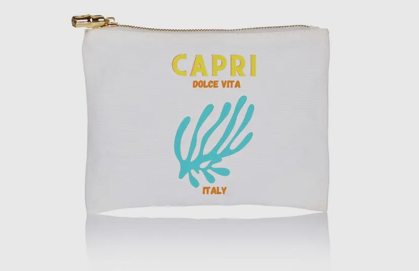 Capri Dolce Vita Cosmetic Bag