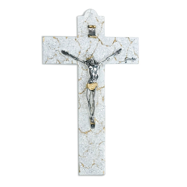 Murano Cross White/Gold