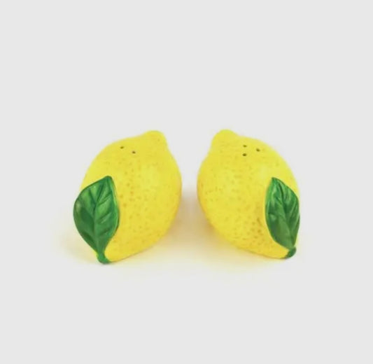 Amalfi Lemon Salt & Pepper Shaker Set