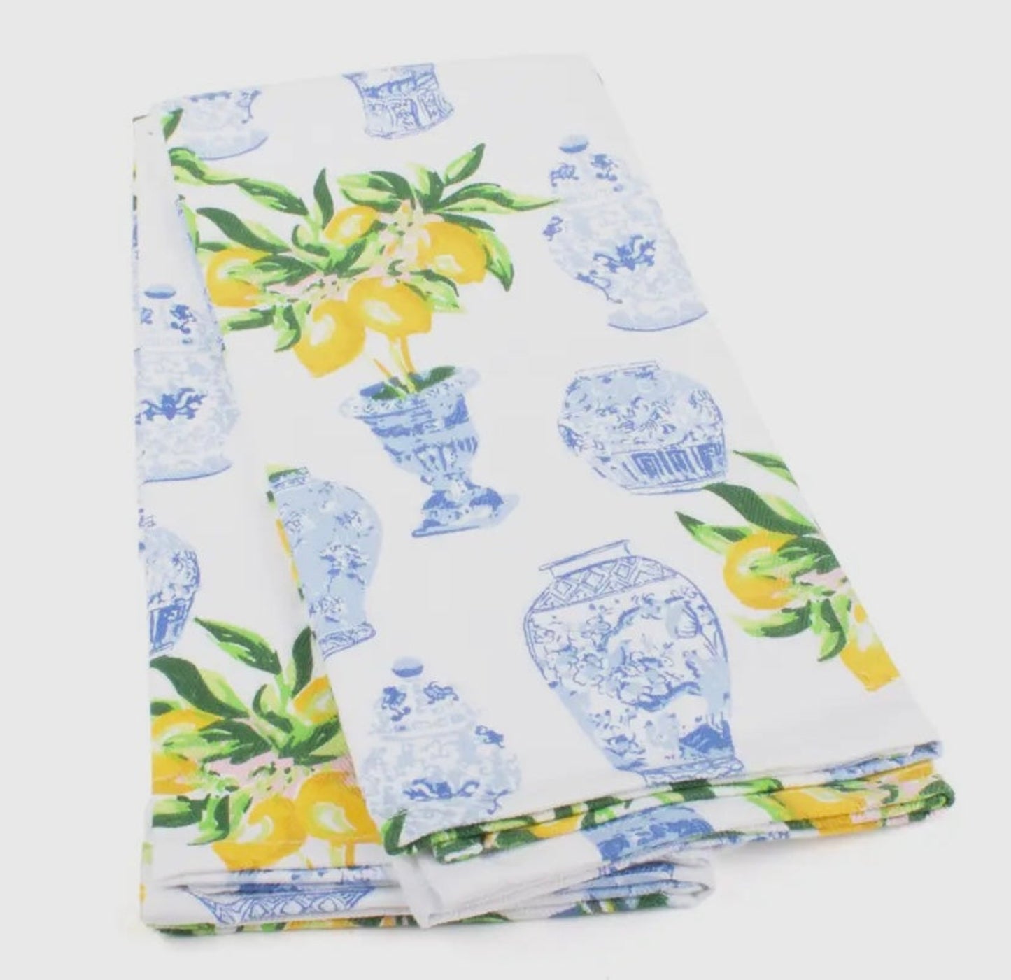 Amalfi Lemon Ginger Kitchen Towel Set