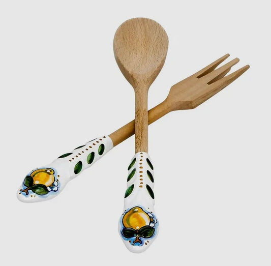 Positano Lemon Kitchen Utensil Set