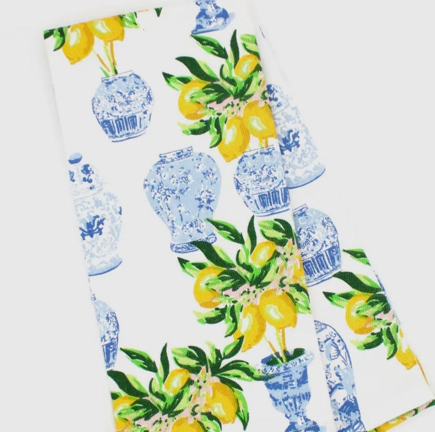 Amalfi Lemon Ginger Kitchen Towel Set