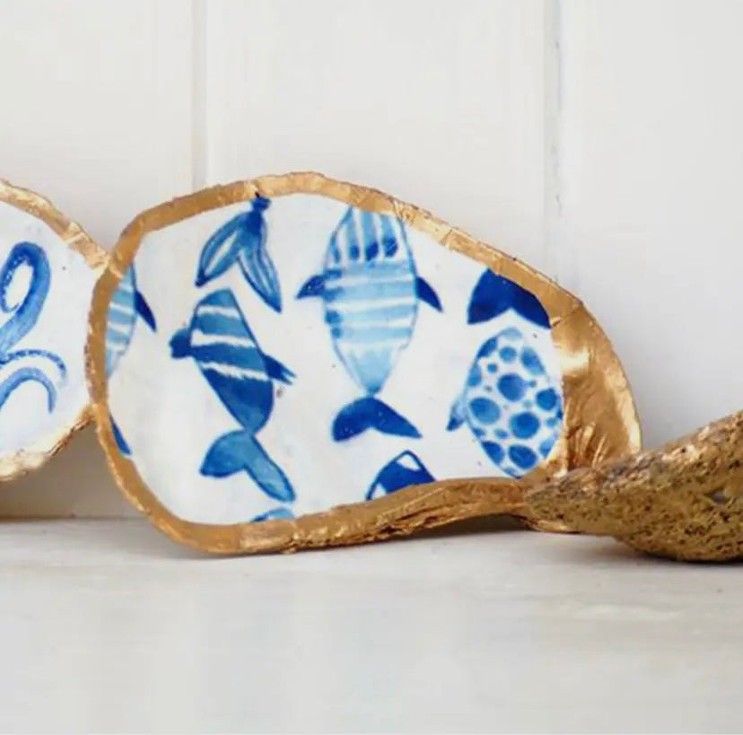 The Abstract Amalfi Fish Jewelry Dish