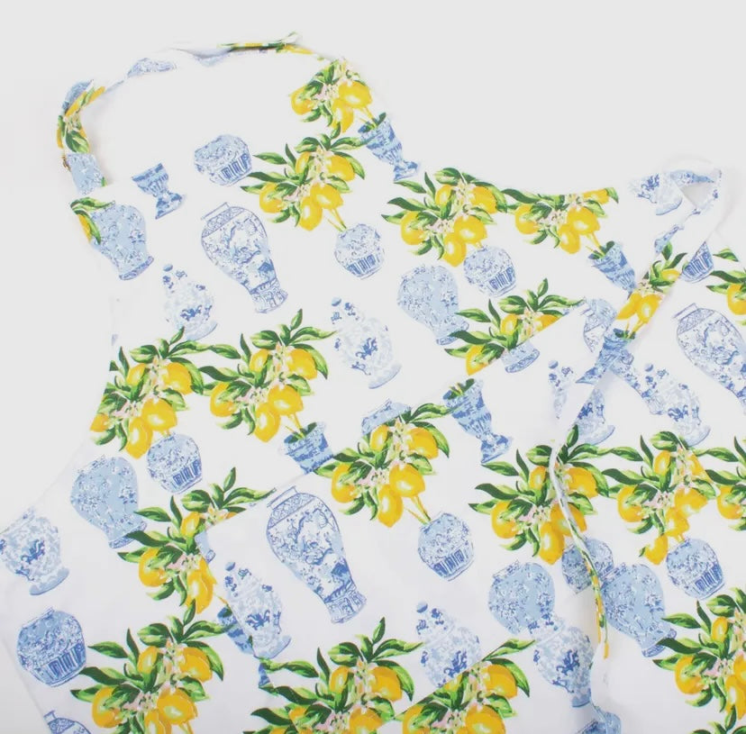 Amalfi Lemon Ginger Apron