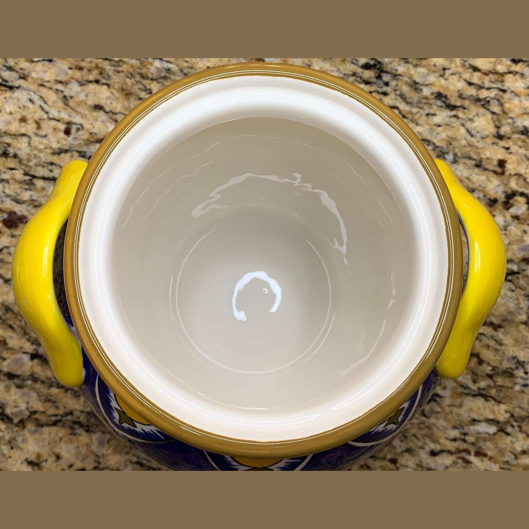 Lemon Biscotti Jar