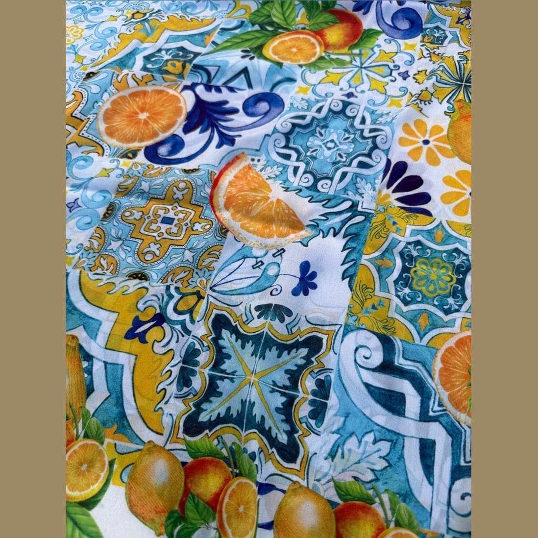 Arancia Citrus Foulard Dress