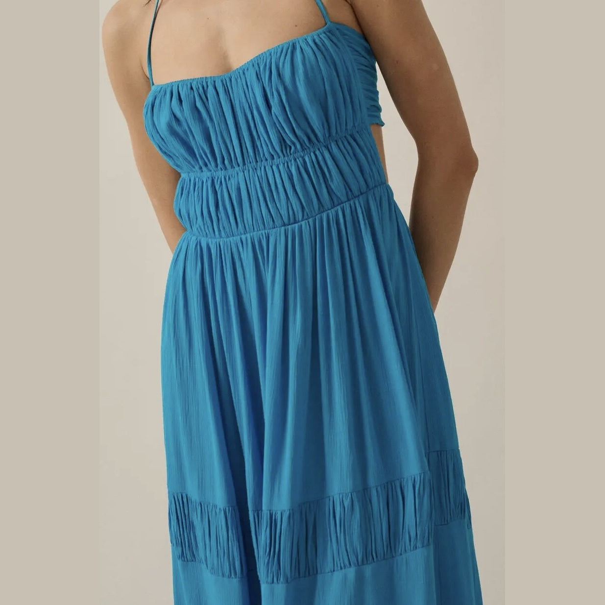 Solid Maxi Dress