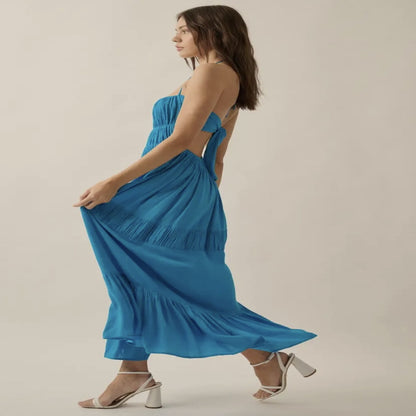 Solid Maxi Dress