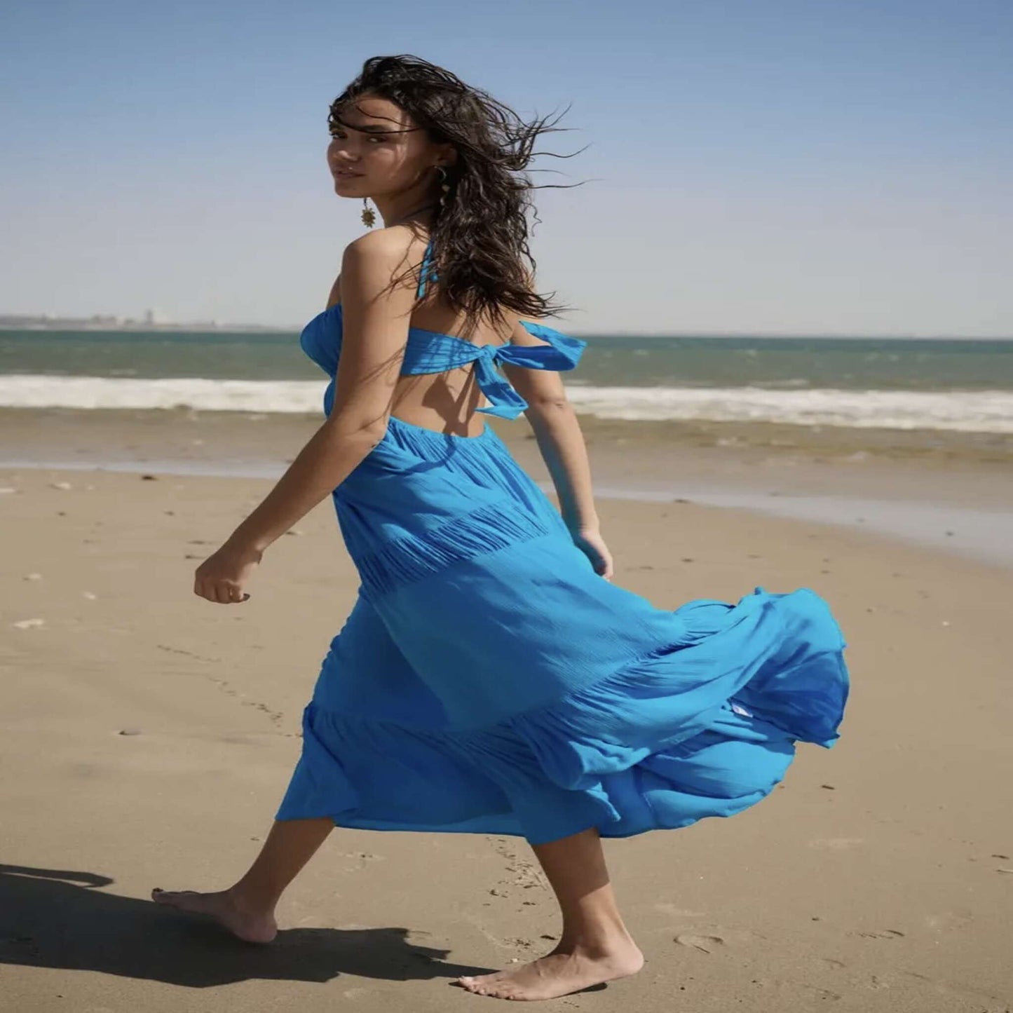 Solid Maxi Dress