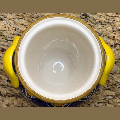 Lemon Biscotti Jar