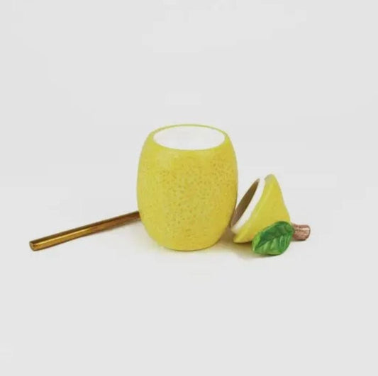 Amalfi Lemon Decorative Jar