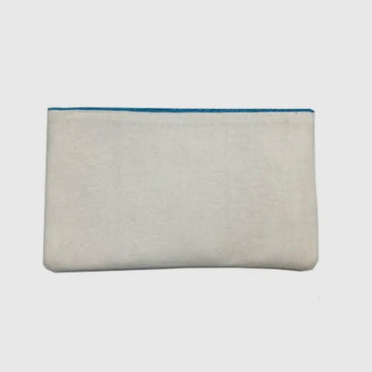 Blue Amalfi Lemon Beaded Clutch