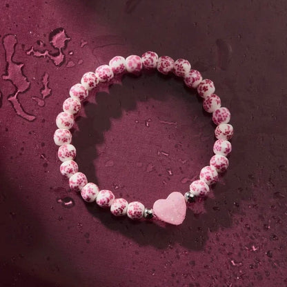 Porcelain Heart Holy Water Bracelet