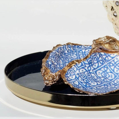 Amalfi Blue & White Tile Jewelry Dish