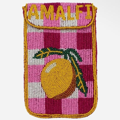 Amalfi Beaded Phone Bag