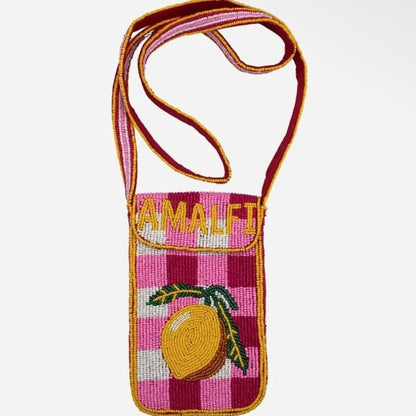 Amalfi Beaded Phone Bag