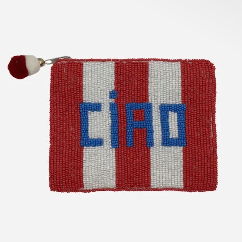 Ciao Beaded Coin Purse