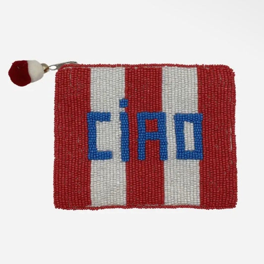 Ciao Beaded Coin Purse