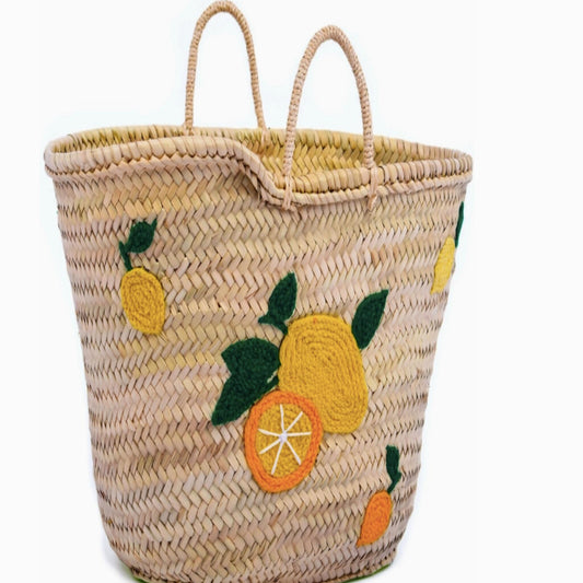 Lemon Italian Beach Bag