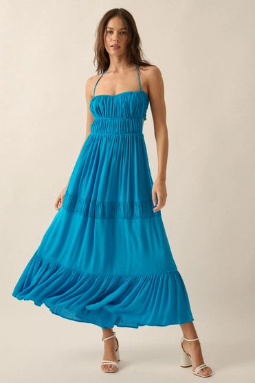 Solid Maxi Dress