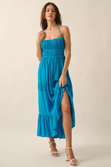 Solid Maxi Dress