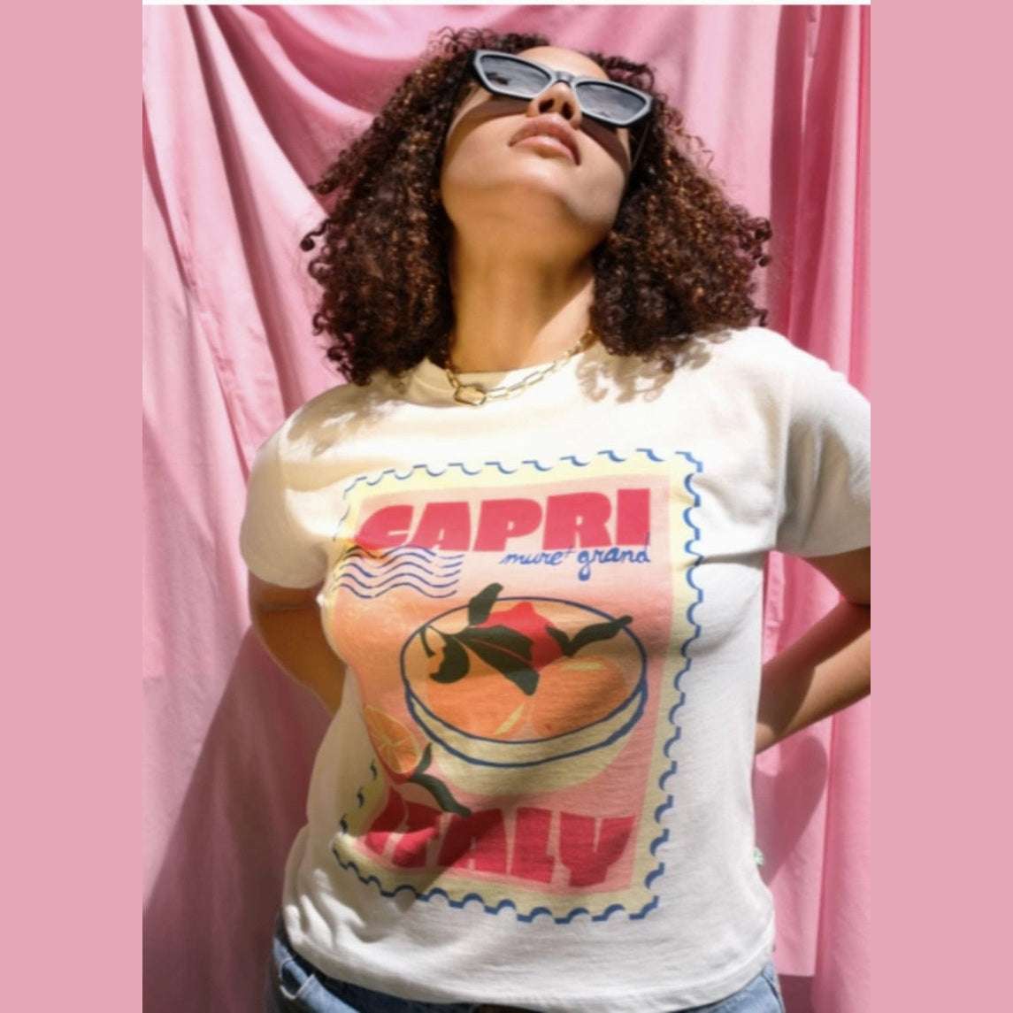 Capri Italy Graphic T-Shirt