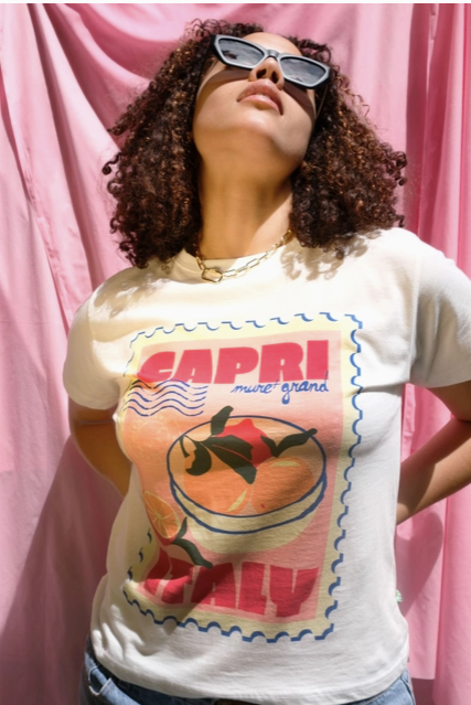 Capri Italy Graphic T-Shirt